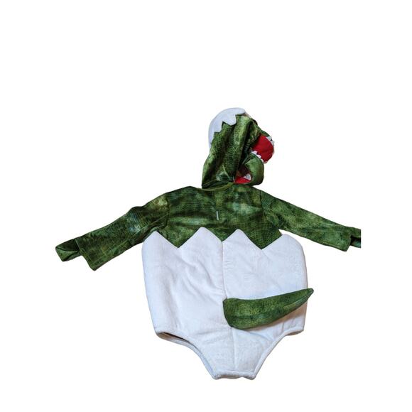 NWT POTTERY BARN KIDS / BABY DINOSAUR COSTUME 12-24 MONTH NEW - Picture 2 of 6